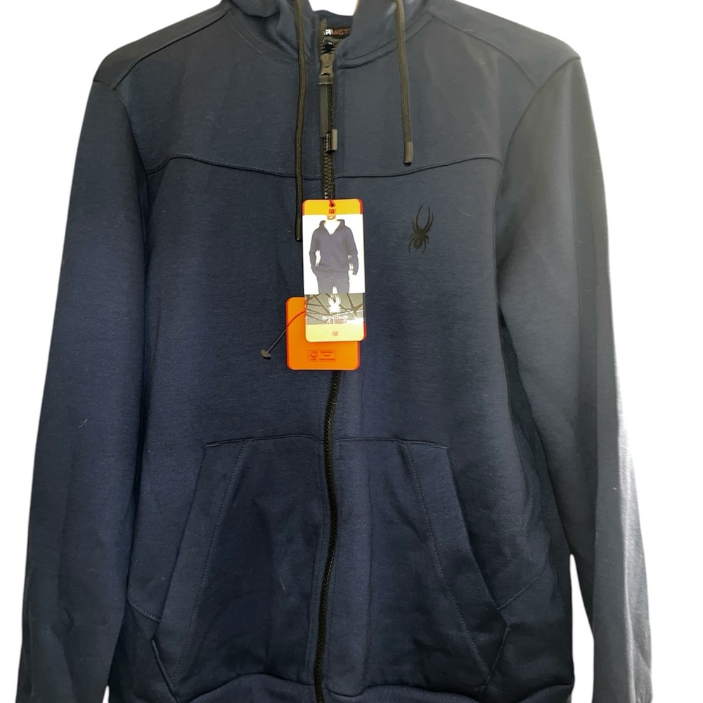 Spyder Navy Full-Zip Hoodie